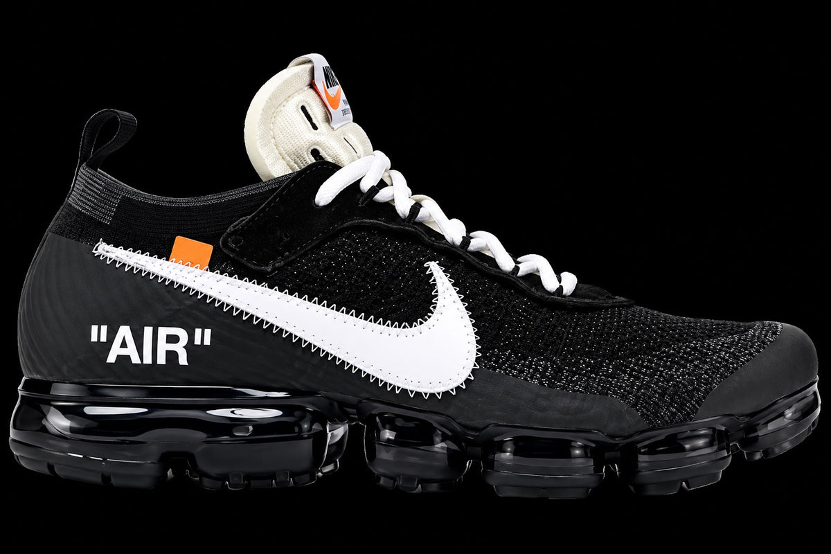 Black and white sneaker